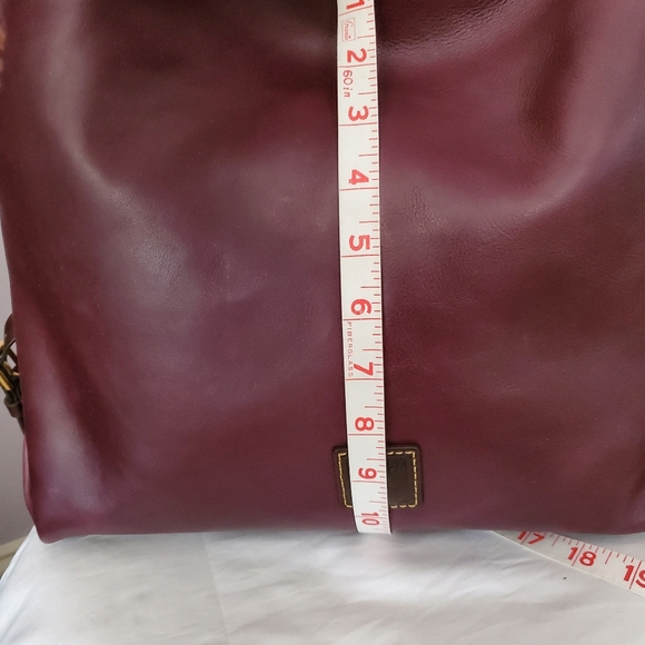 Dooney & Bourke Florentine Twist Sac in Plum - Picture 12 of 14
